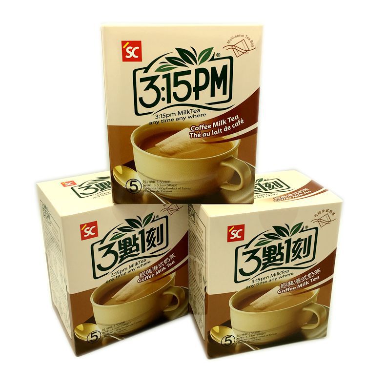 Wholesale supply of Taiwan 3: 15 classic Hong Kong milk tea 3: 1: 100g specifications 24 boxes/box