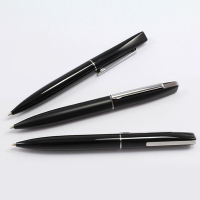 华企供应054BP金属旋动圆珠笔独特款型扁头圆珠笔多种颜色可以定|ru