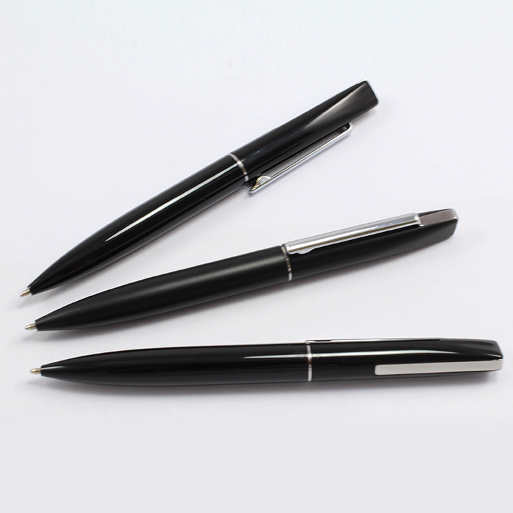 华企供应054BP金属旋动圆珠笔独特款型扁头圆珠笔多种颜色可以定|ru