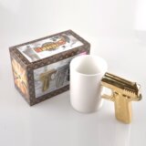Пистолет Mark Cup Creative Mechanical Ceramic Cup Drink Coffee Cuf