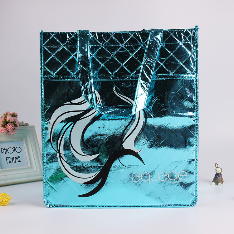 厂家直供高档优质蛋糕保鲜冰包简易轻便手提无纺布保温袋可印logo