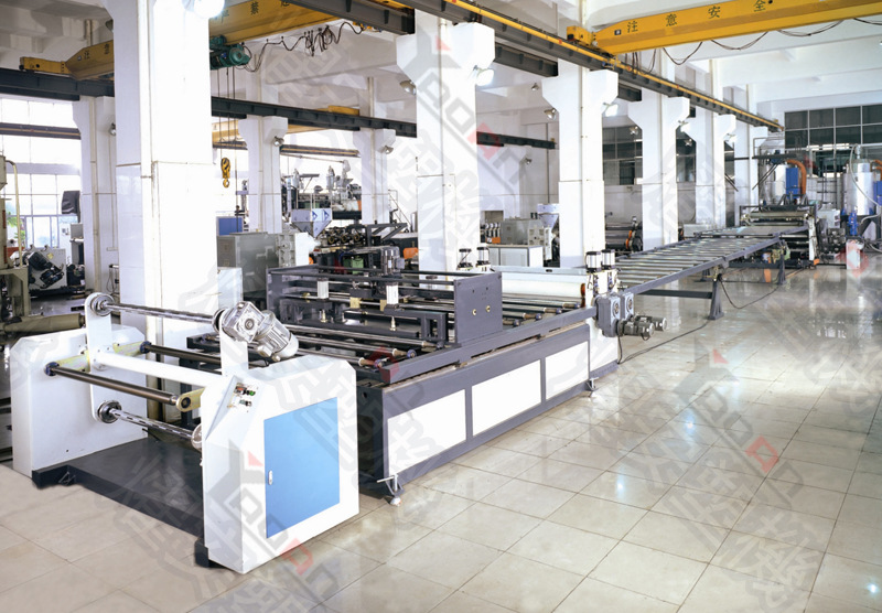 塑料厚板片材押出设备，塑化良好及高产量稳定押出