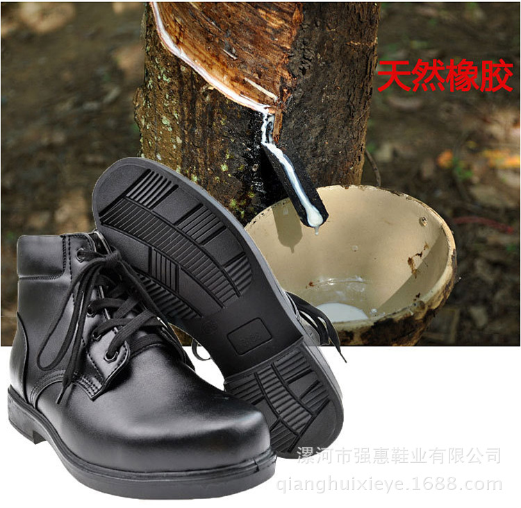 真皮07士兵絨皮鞋