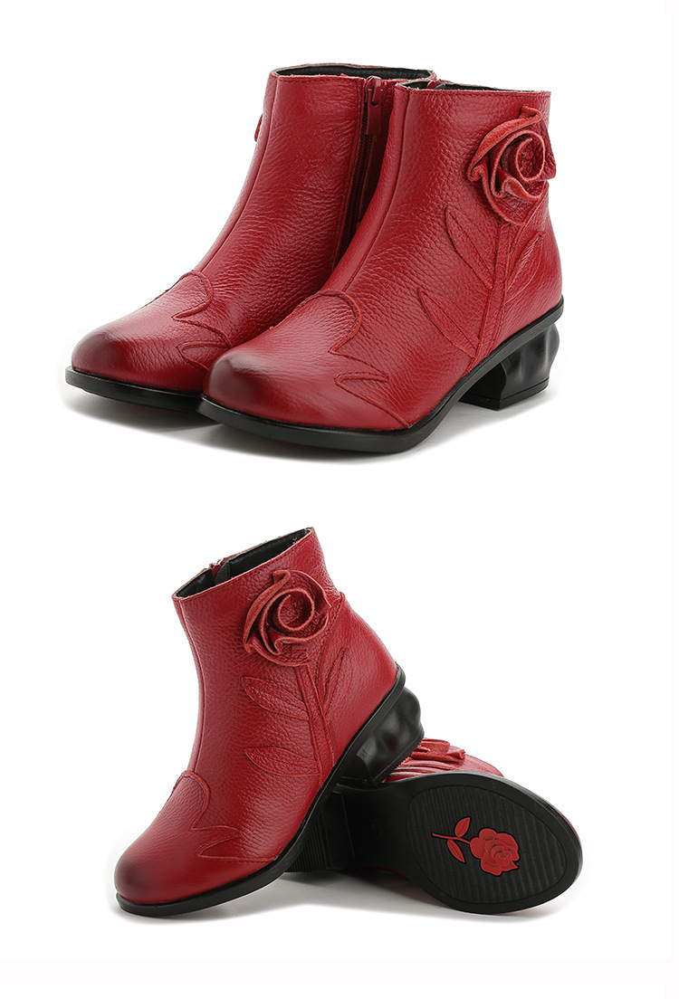 Bottes femme MELINDA en En cuir - Ref 3354252 Image 85