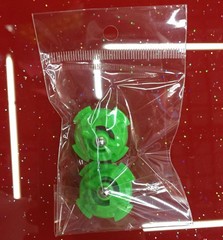 Hanging hole card header OPP bag plastic bag 7*14CM total length transparent card header packaging bag thickness 7 Denier 100 pieces per pack