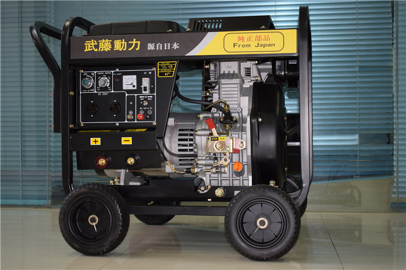 250A发电电焊机 投标用管道氩弧发电电焊机一体机 发电机