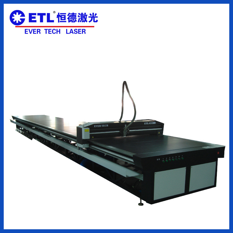 厂家热销12M超长绘图裁床机纸板箱包帐篷服装布料激光自动裁床机