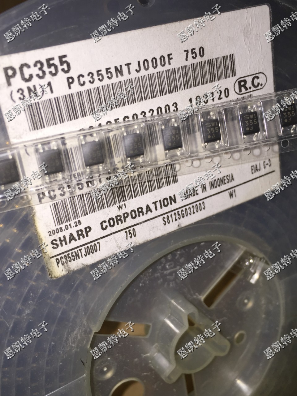 PC355 贴片光耦 355光耦 SOP4 原装正品 贴片4脚