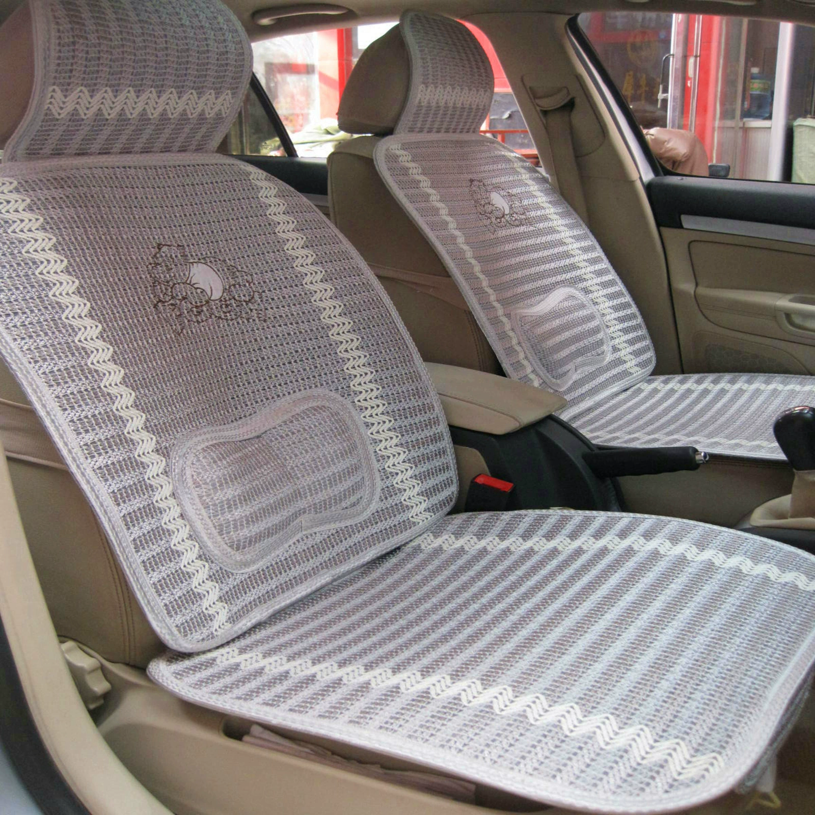 Летняя машинная тканая подушка для автомобильного сиденья Ice Silk Автомобильная крутая Подушка фургон крутая Подушка 4S магазин Заводской магазин