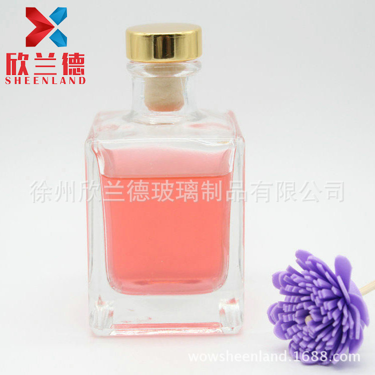 方形香薰瓶150ML  玻璃香薰瓶 无火香薰瓶 散香瓶