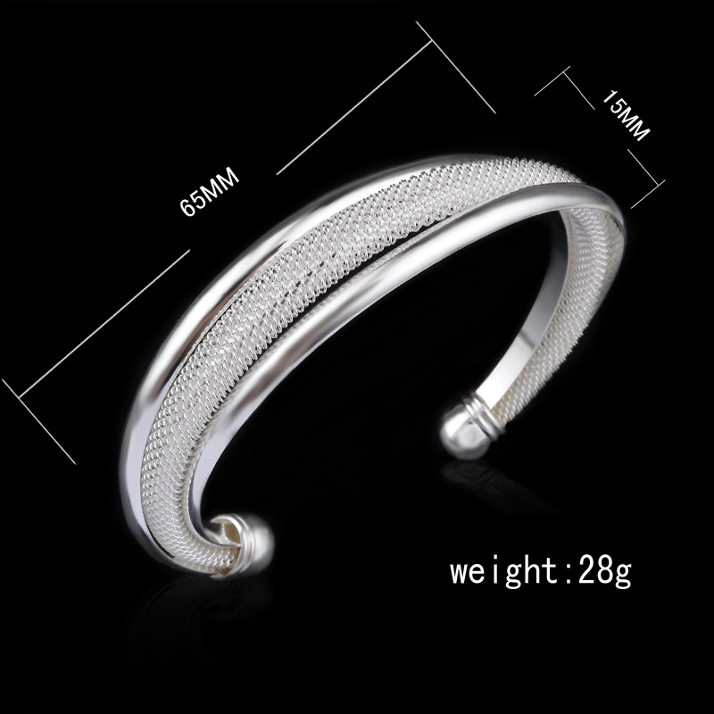 Buy quality EBay Exploded Korean Jewelry Doubleline Mesh Bracelet