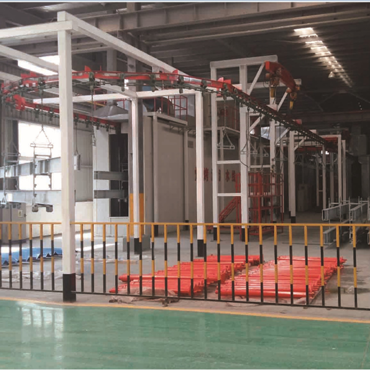 喷涂设备 潍坊恒宇生产供应 静电喷粉设备刹车盘喷粉设备