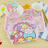 Cartoon tableware home use for feeding, cute set, Japanese and Korean, Birthday gift