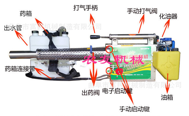 远射程烟雾机 生产厂家大棚烟雾机 农用小型烟雾机
