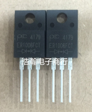 ER1006 全新原装 强茂PEC ER1006FCT PANJIT快恢复二极管 量谈价