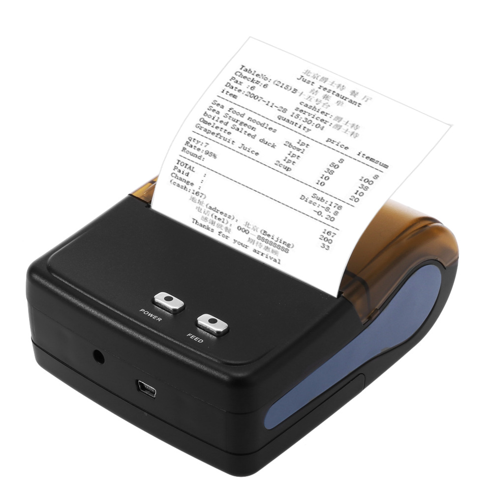 Al por mayor 80mm impresora Bluetooth soporte meituan impresora para llevar impresora micro impresora térmica
