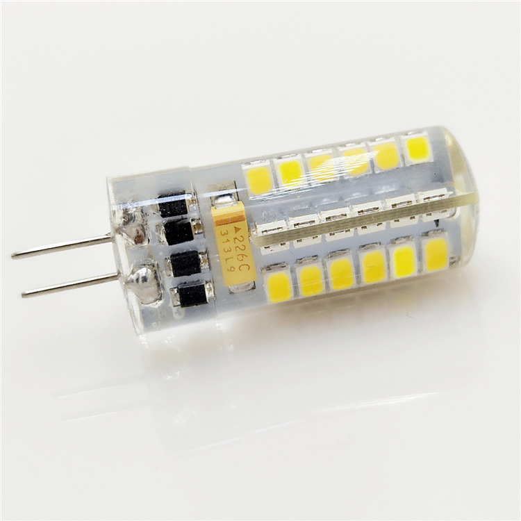 厂价批发 ledg4灯珠 ac12V 2835高亮5W插脚灯泡 g4g9led水晶灯泡|ms