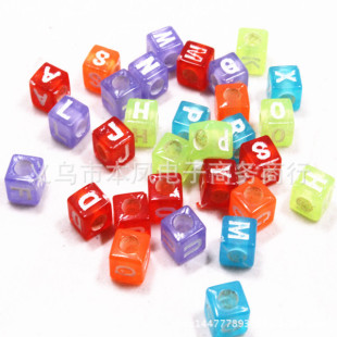 6*6mm��ɫ������ĸ��͸�������郺ͯdiy��朴�����ρ��������ӽ�