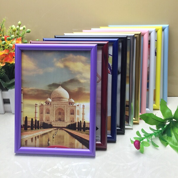 plastic photo frame PVC