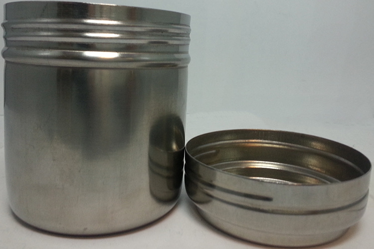 Factory direct sales stainless steel P-type pepper jar with magnetic seasoning jar, single-use cumin pepper powder barbecue BBQ seasoning jar detail image 10