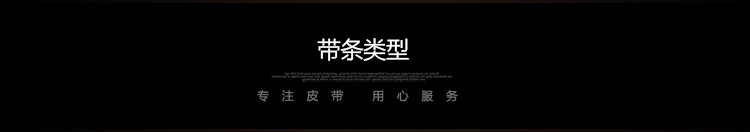 带条类型