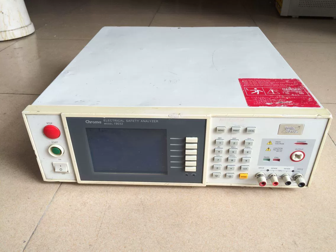 CHROMA 19032 Электробезопасность Комплексный тестер Выдерживаемое напряжение переменного/постоянного тока, сопротивление изоляции/заземления