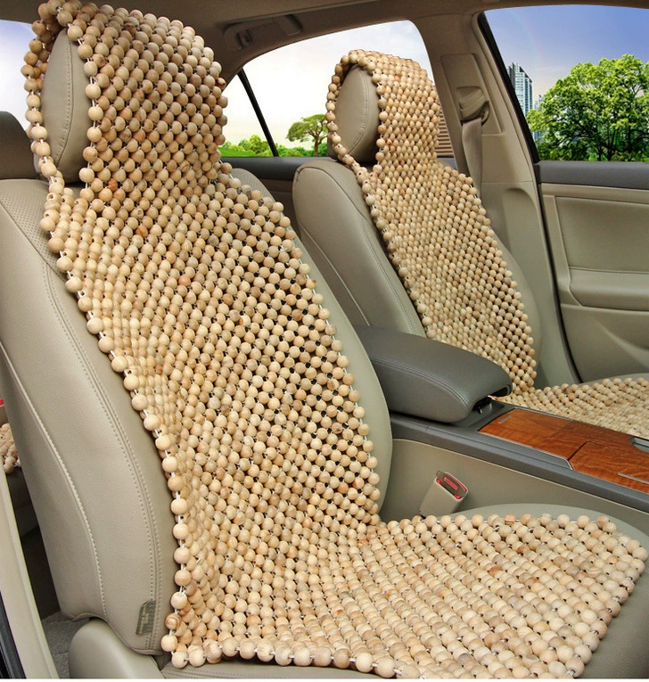Камфорная деревянная Подушка деревянные бусины крутая Подушка офисная подушка для сиденья летние натуральные круглые бусины тканая подушка Автомобильные летние принадлежности