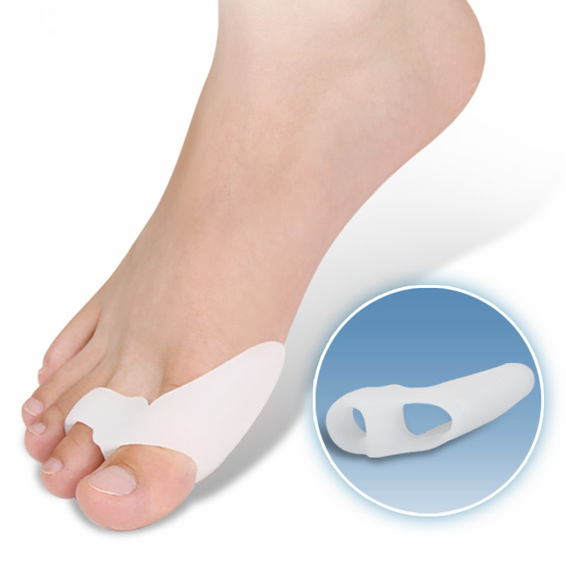 Corrector de Juanetes para el Dedo Gordo del Pie, Soporte Ortopédico para Día y Noche, Banda Correctora, Separador de Dedos de Silicona