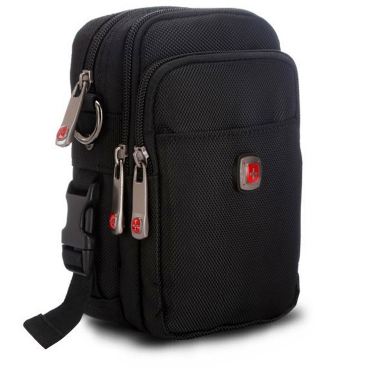 Swiss Army Knife Men's Waist Bag Crossbody Bag Small Crossbody Mobile Phone Bag Shoulder Small Bag Casual Backpack Multi-Function