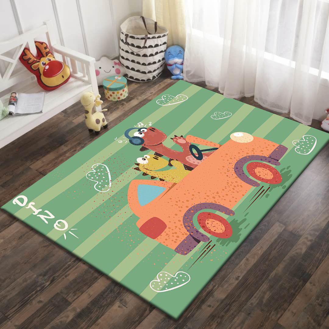 Alfombra de dibujos animados para juegos, alfombra de gran superficie para sala de estar, alfombra para mesa de centro, alfombra para dormitorio, alfombra resistente al desgaste para habitación infantil image 11