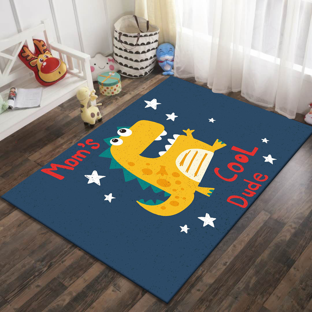Alfombra de dibujos animados para juegos, alfombra de gran superficie para sala de estar, alfombra para mesa de centro, alfombra para dormitorio, alfombra resistente al desgaste para habitación infantil image 14