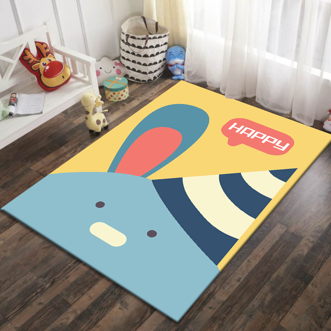 Alfombra de dibujos animados para juegos, alfombra de gran superficie para sala de estar, alfombra para mesa de centro, alfombra para dormitorio, alfombra resistente al desgaste para habitación infantil image 9