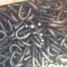 厂家专业供应4.8级直角镀锌7字钩头螺栓 碳钢Q235 L型勾头螺丝