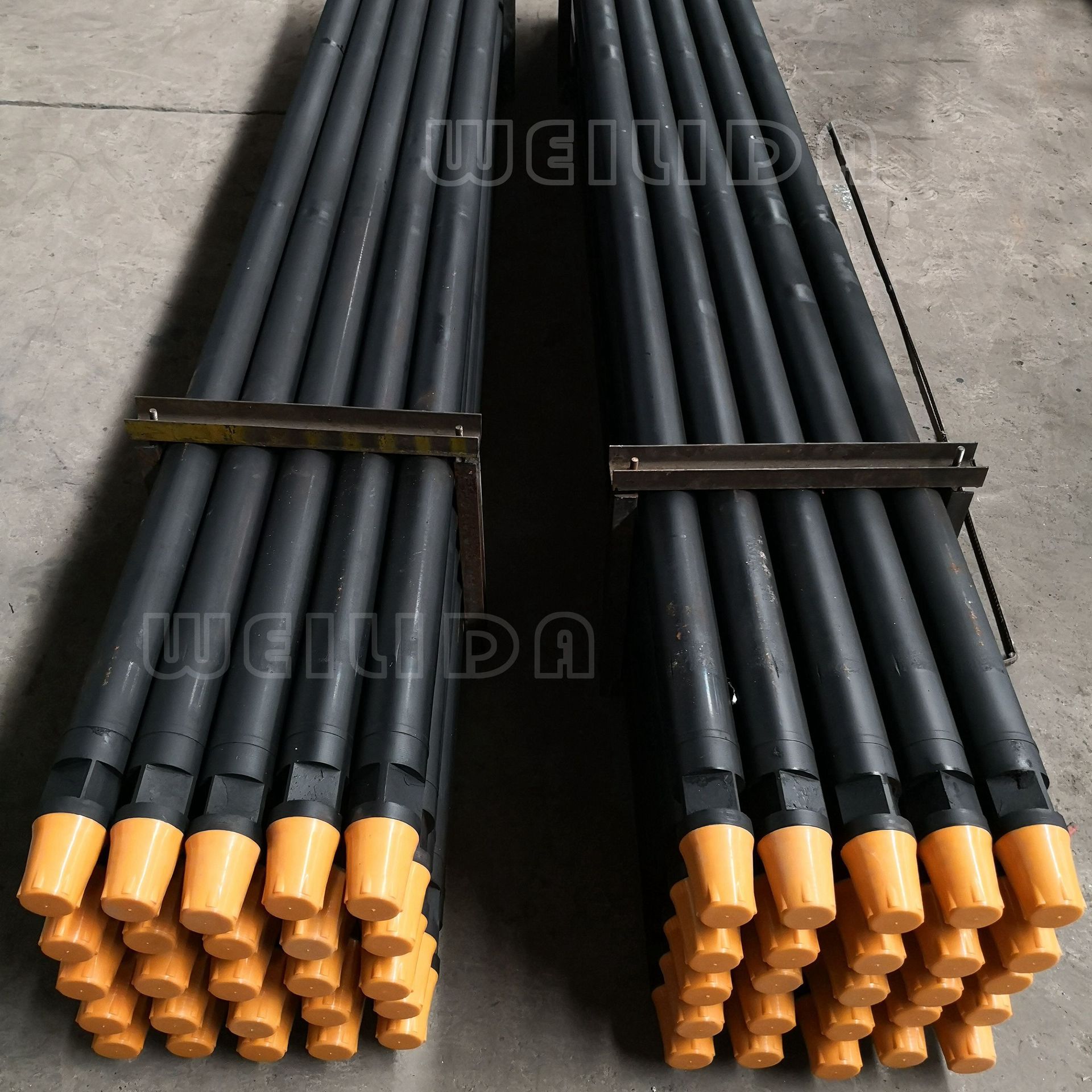 76潜孔钻杆 内加厚钻杆3米长 长度可自选 水井钻机配件 厂家发货