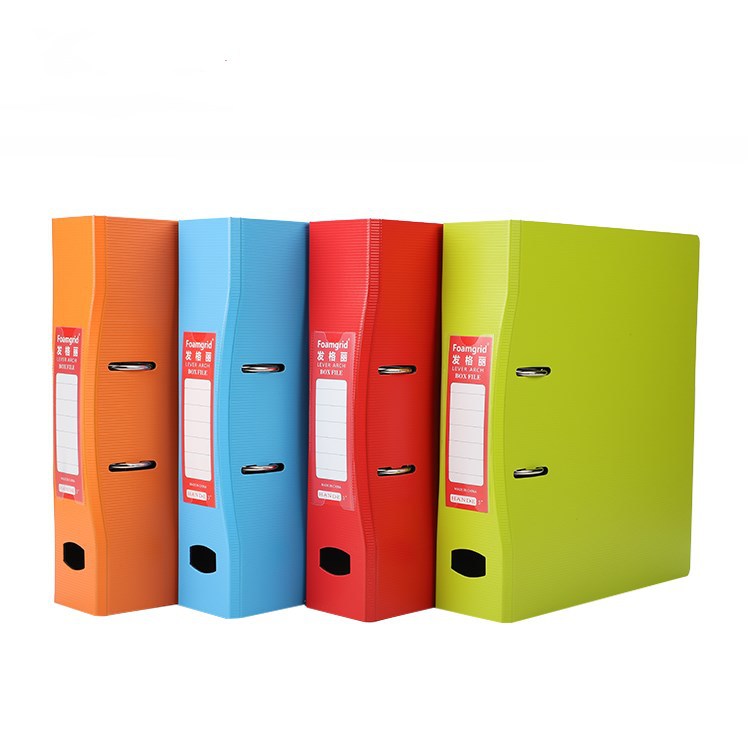 사무용품 A4 컬러 파일 빠른 클립 2 인치 3 인치 2 홀 느슨한 잎 폴더 폴더 파일