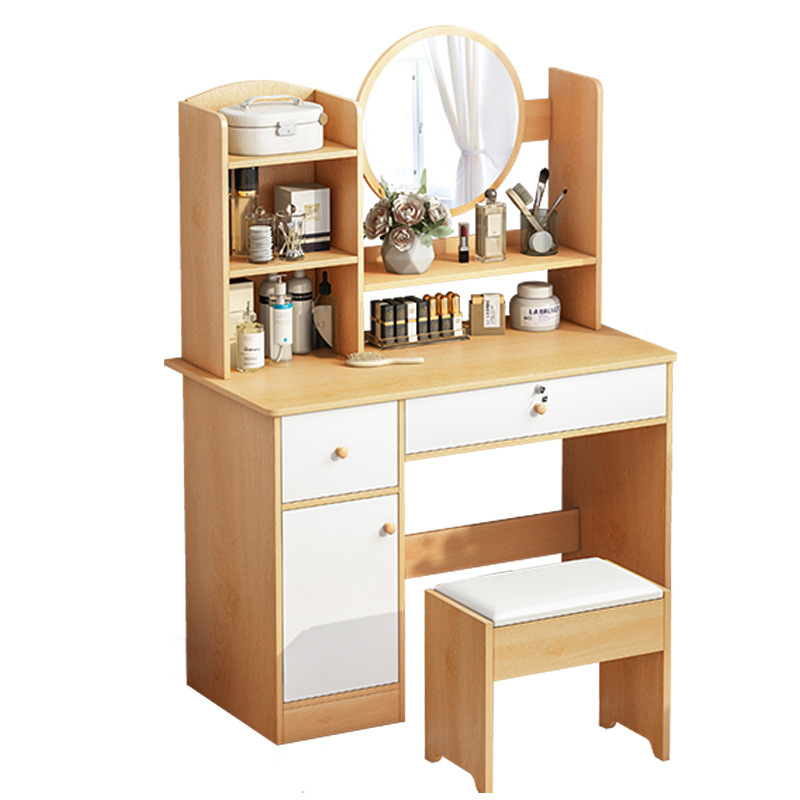 Internet celebridad tocador dormitorio de las mujeres multifuncional mesa de maquillaje ins simple moderno tocador sala de alquiler económico
