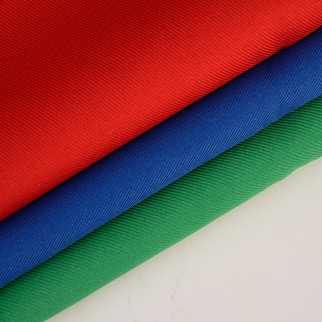 跨境供应华达呢批发 斜纹围裙蓝大褂呢面料 300D*300D加厚制服呢