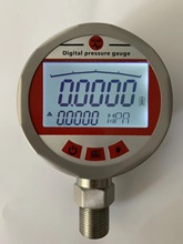 精密数字不锈钢压力表BD-80SXB 耐振 高精度数显 电池供电负压