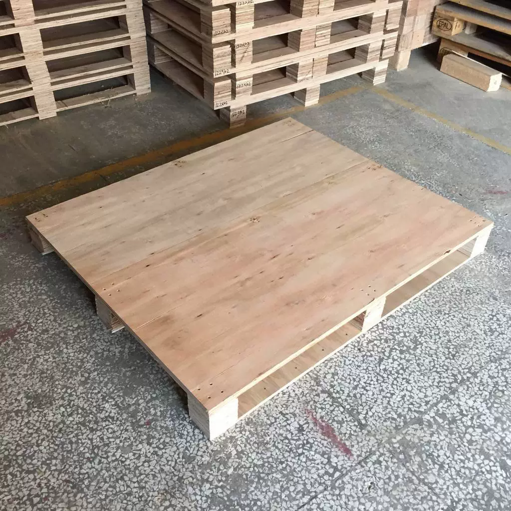 Деревянные поддоны Longgang Dongguan Huizhou, из сосны, с фумигацией и дезинфекцией, экспортные поддоны без инспекции, четырехсторонние поддоны из фанеры для вилочных погрузчиков