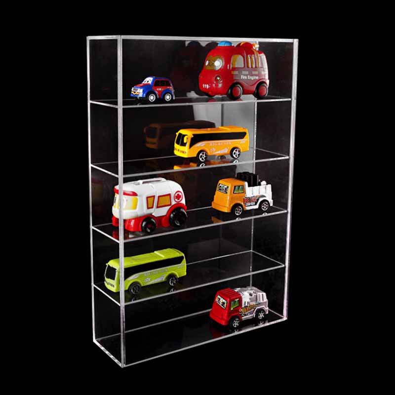 透明汽车模型整理陈列盒动漫公仔玩具展示架手办玩具陈列架防尘盒