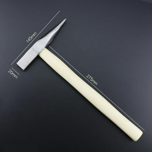 Hardware tools wooden handle 300g 500g pointed flat electric welding double flat rust knocking woodworking duckbill railway inspection hammer hammer