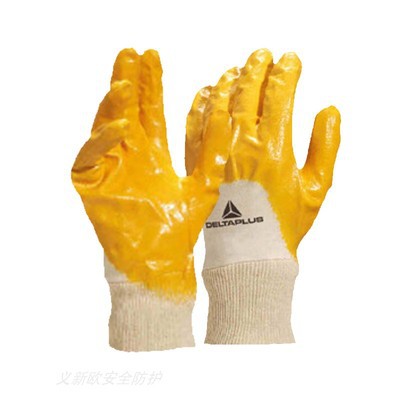 Delta 201015 guantes recubrimiento de inmersión Dingqing industrial resistente al desgaste a prueba de aceite a prueba de agua guantes de protección laboral
