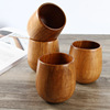 Japanese wooden coffee cup with glass, custom made, wholesale