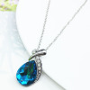 Jewelry, short crystal necklace, accessory, wholesale