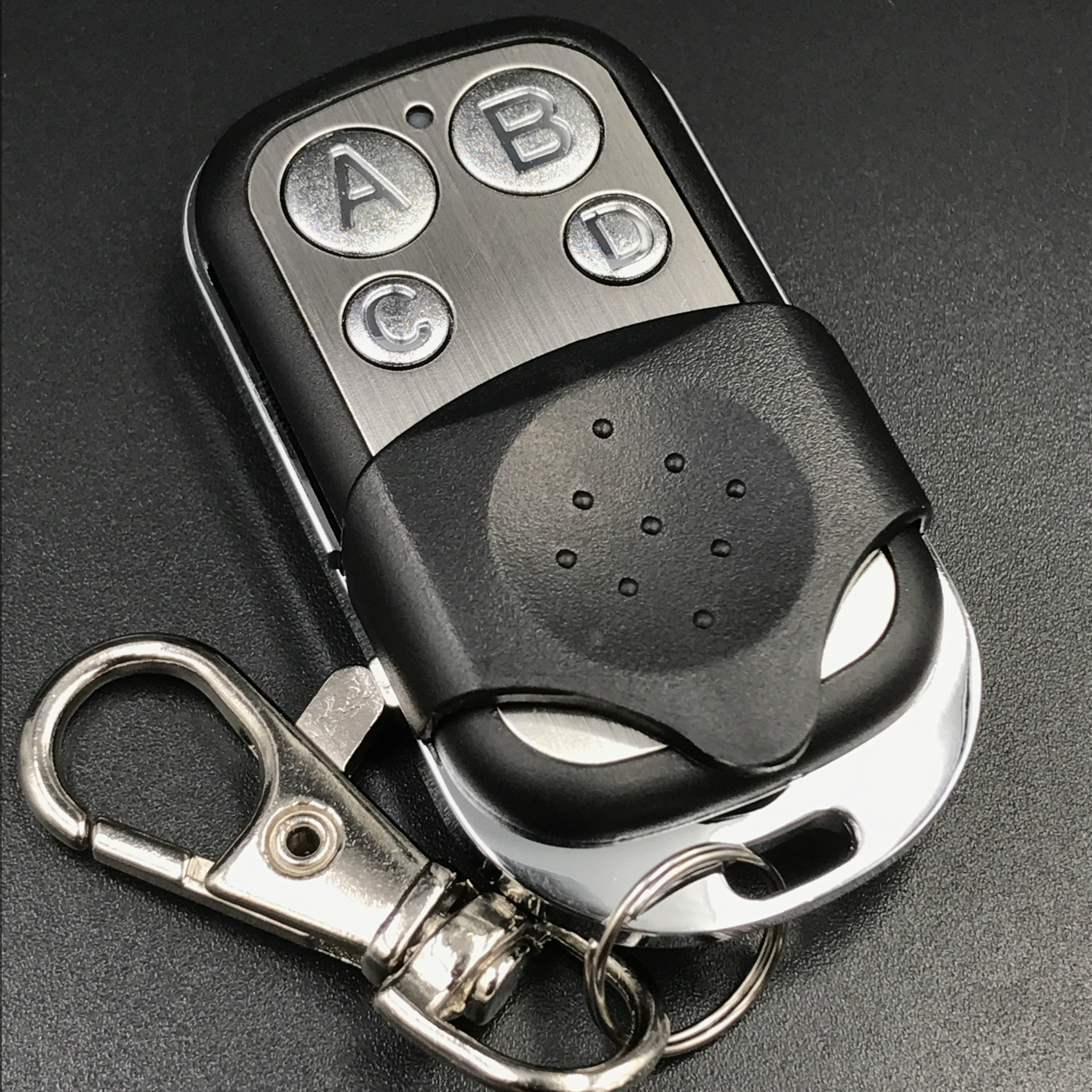 电动车库门超强拷贝433无线遥控器钥匙门禁复制金属遥控器国外款