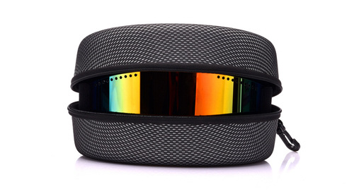 Heightened and widened large motorcycle goggles bag sunglasses packaging can be hung fashion/ski glasses case wholesale