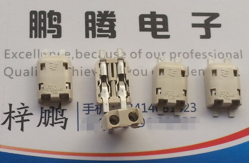 原装日本AMP/TYCO 间距4.0mm 2P LED刺入式 连接器 0-1954097-1