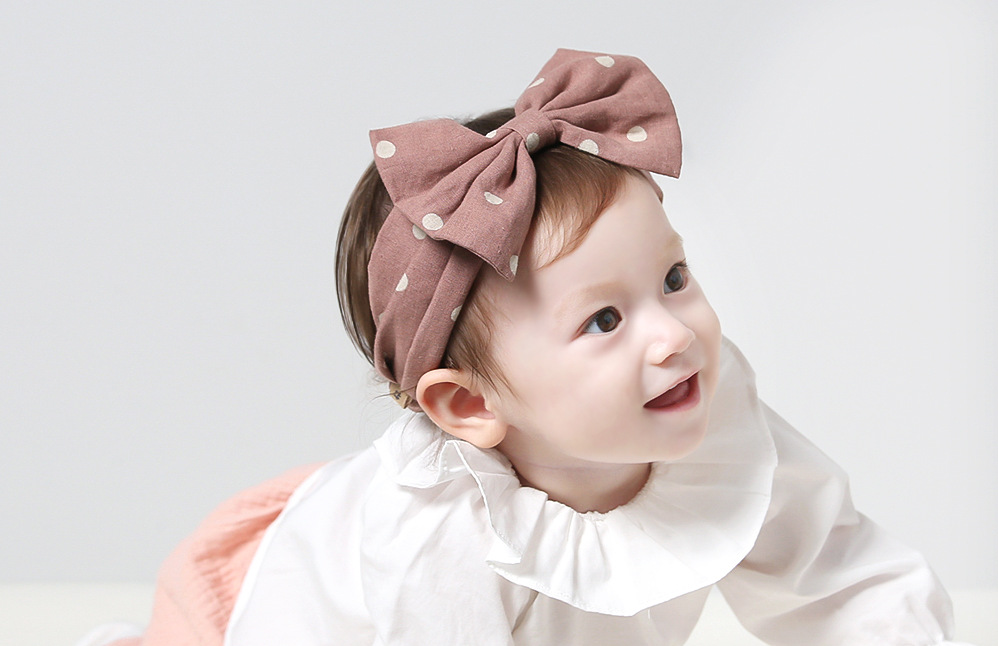 Kid's Cute Bunny Ears Star Bow Knot Cloth Hair Band display picture 2