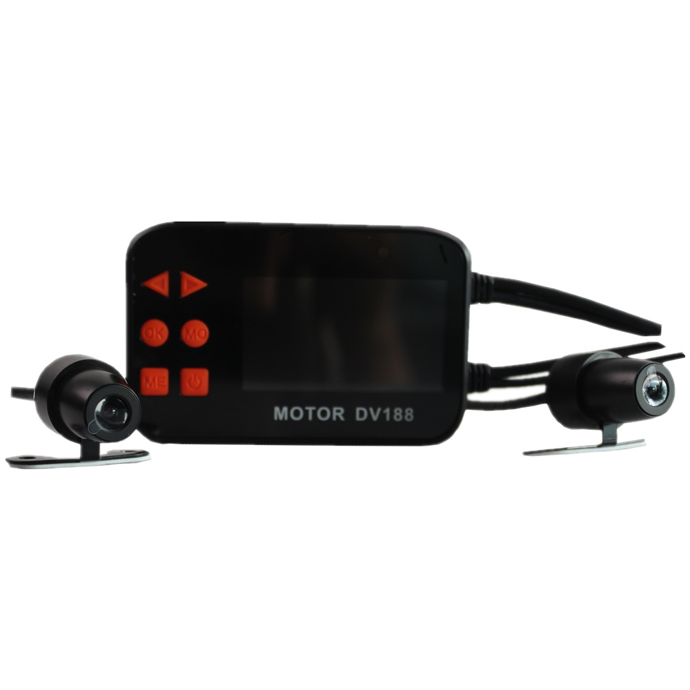 Dv1行车记录仪防水高清双镜头1080p 骑行专用摩托车记录仪 阿里巴巴