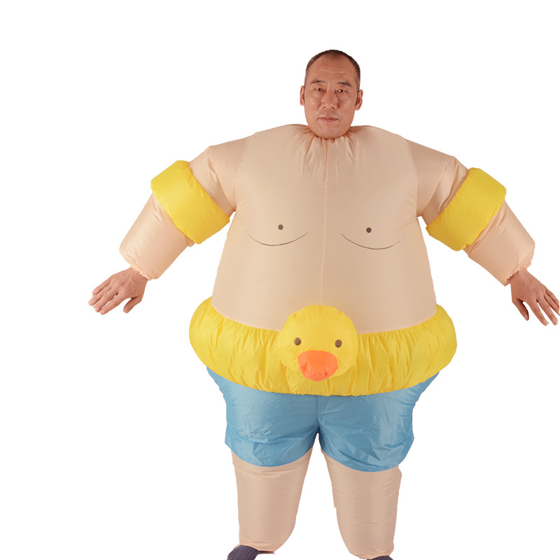 Adults Inflatable Sumo Suits Wrestler Costume Outfits Fat Man Airblown  Little Duck Sumo Run Cosplay Halloween Carnival Costumes - AliExpress
